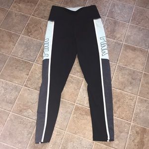 Victoria secrets pink multi colored leggings